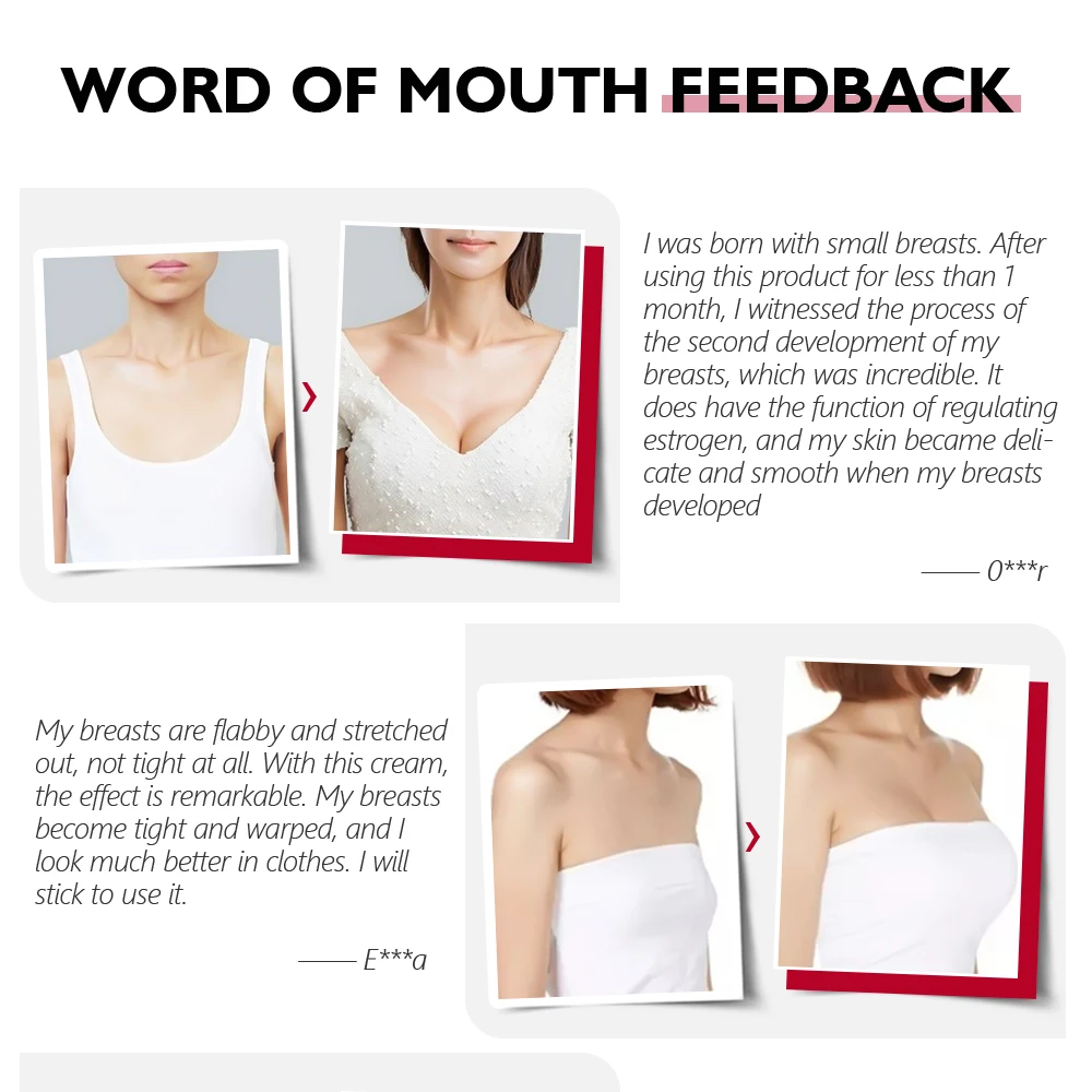 Яркий гламурный крем для подтяжки груди укрепление стимулирование роста