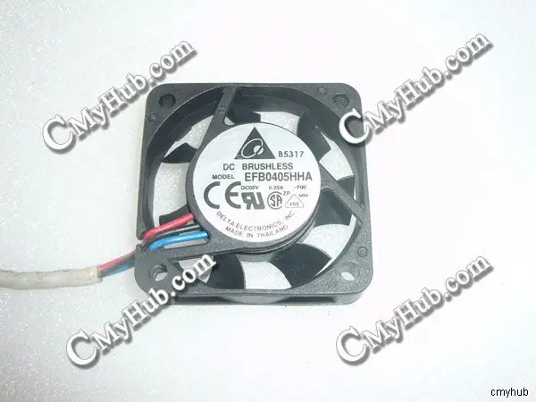 3 контактный охлаждающий вентилятор для DELTA ELECTRONICS EFB0405HHA F00 DC05V 0.25A 4010 40 см мм 40x40x10