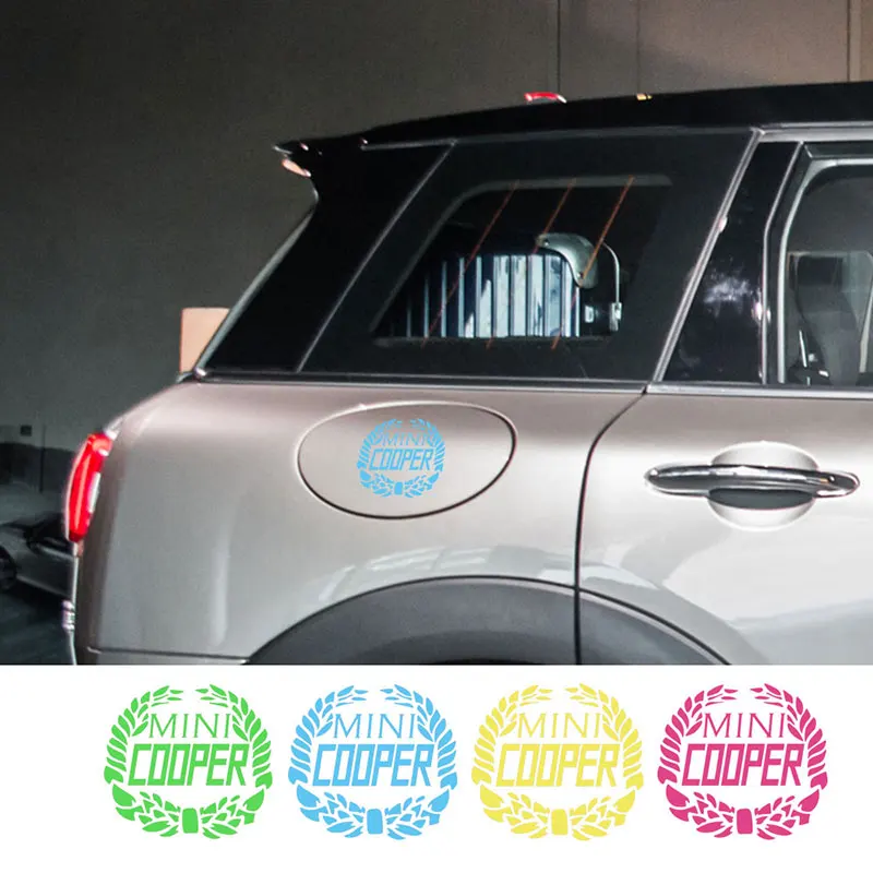 Laurel цветок кузова автомобиля Наклейка багажника двери отделки наклейка для Mini