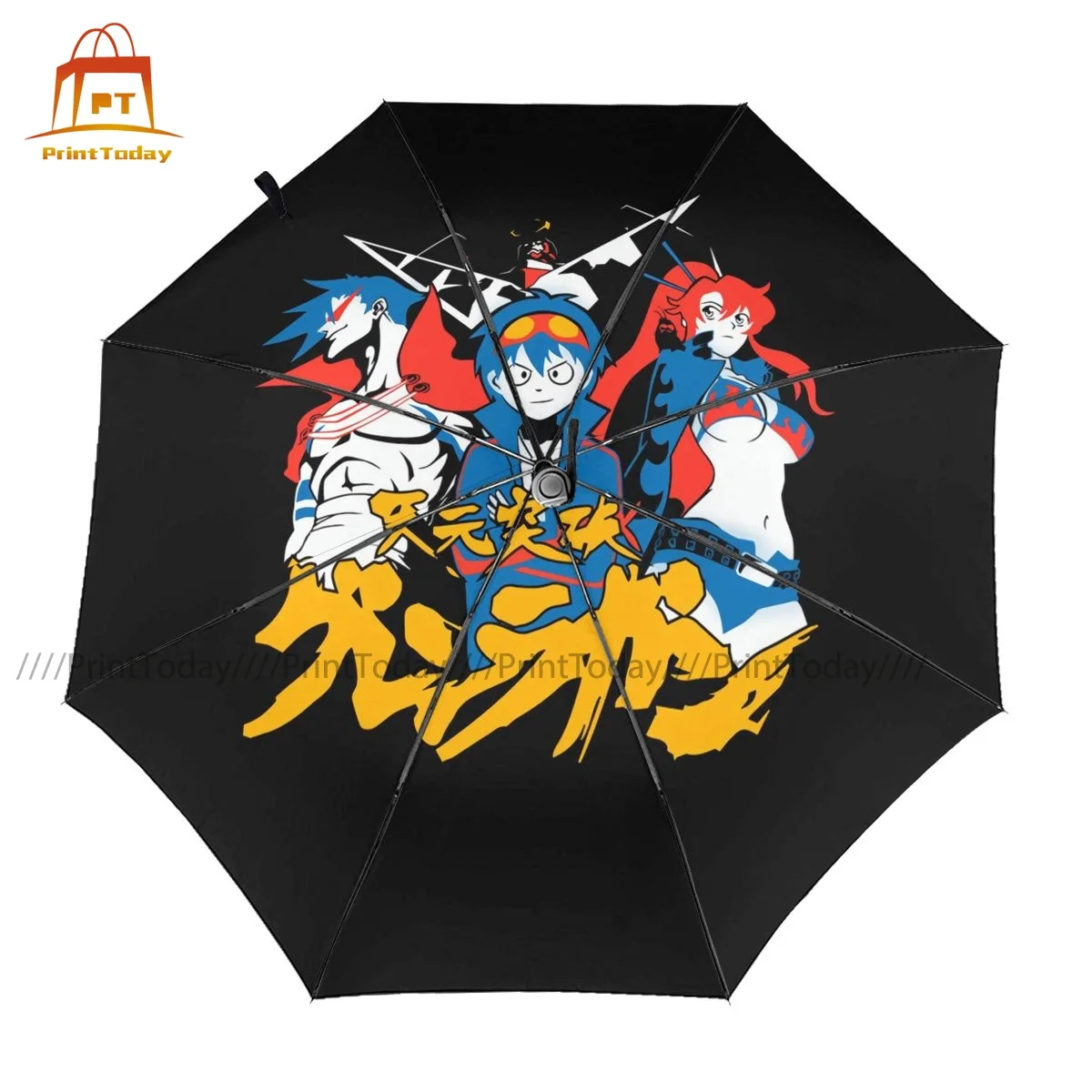 

Gurren Lagann Umbrella Waterproof Automatic Umbrella Wholesale Art Lightweight Sun Umbrella