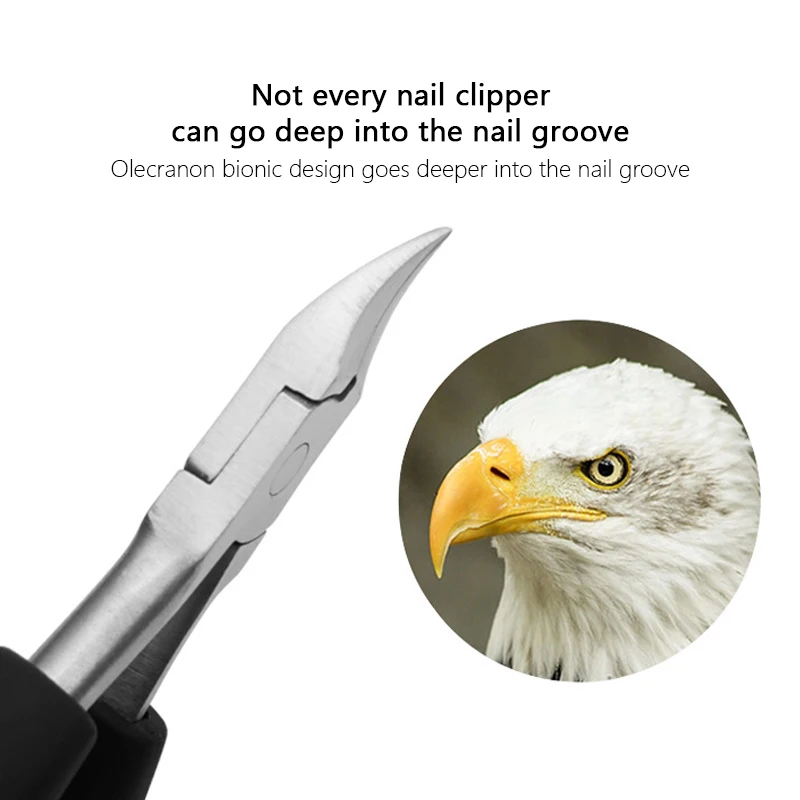 

Toenail Ingrown Nail Art Cuticle Nipper Paronychia Clipper Edge Cutter Manicure Scissor Plier Tool Pedicure Dead Skin Trimmer