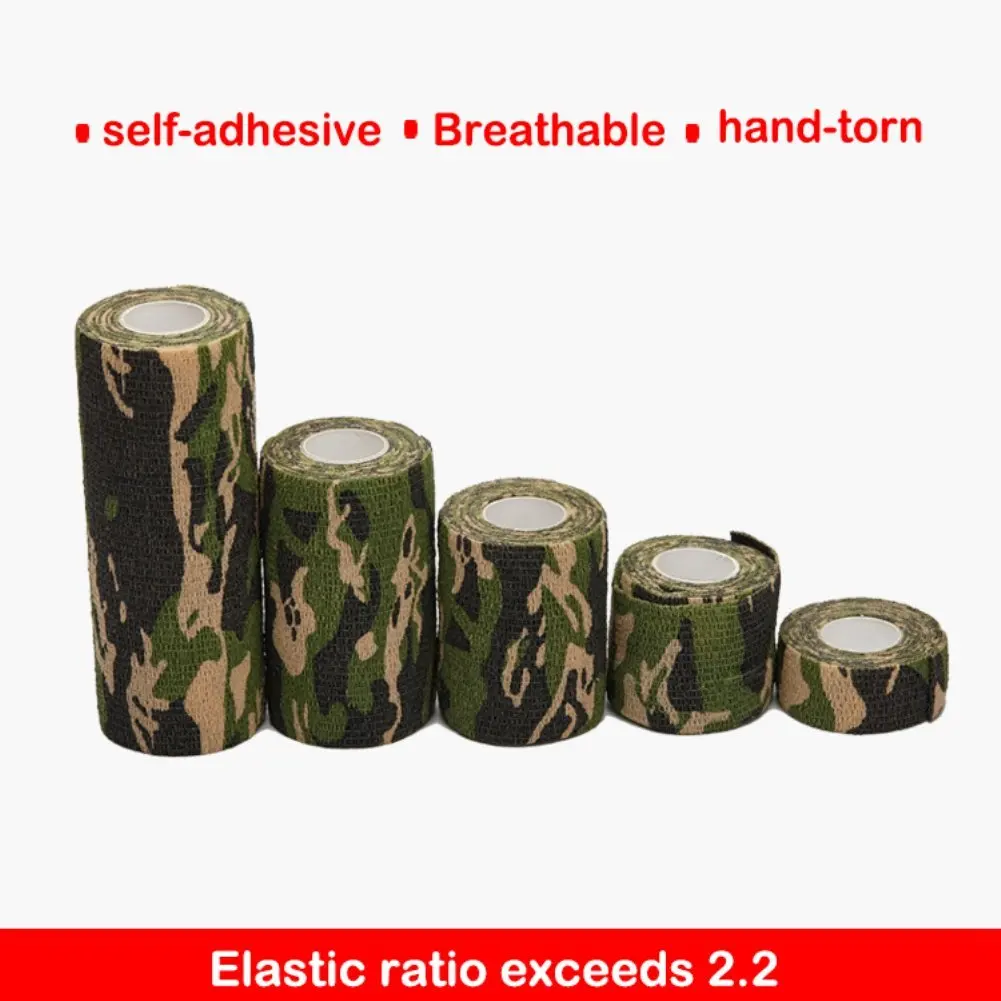 12 Rolls Self-Adherent Wrap Sports Elastoplast Tapes Self-Adhesive Strong Elastic Medical Tape Breathable Athletic Bandage