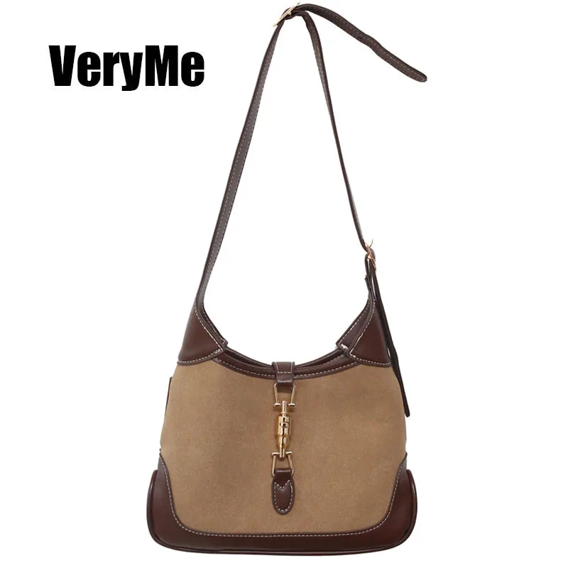 

VeryMe Quality Leather Crossbody Bags Women Simple Shoulder Bag Female Travel Handbags Vintage Daily Tote luxury Bolsa Feminina
