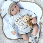 Кукла новорожденная силиконовая виниловая, мягкая кукла-реборн сделай сам для сна, 16 дюймов, 40 см