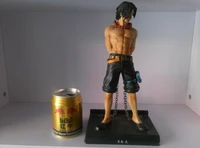 bandai one piece action figure ichiban fire fist ace hand made rare out of print model ornaments