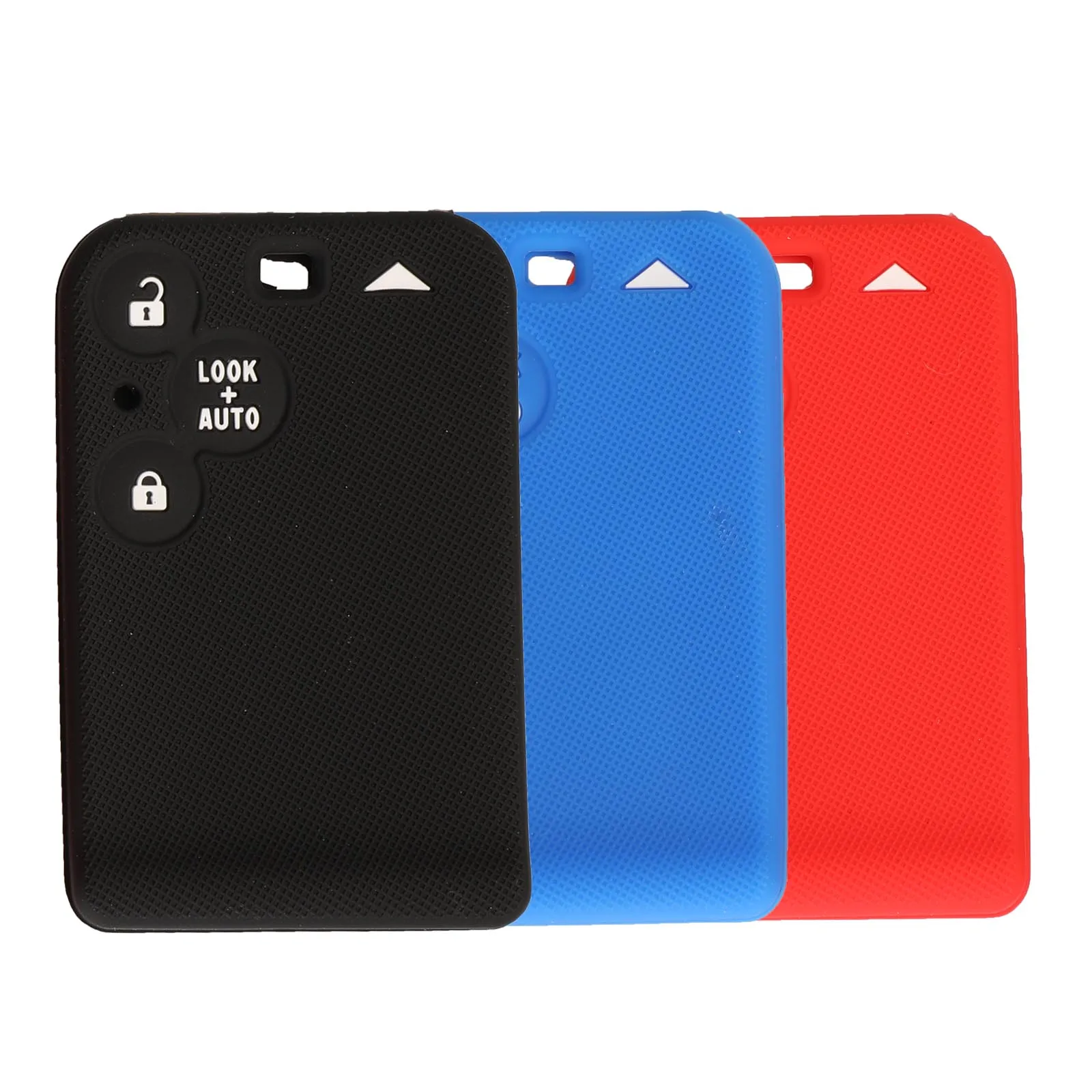 

Силиконовый резиновый чехол jingyuqin с 3 кнопками для Renault Espace Logan, защитный чехол для смарт-ключей