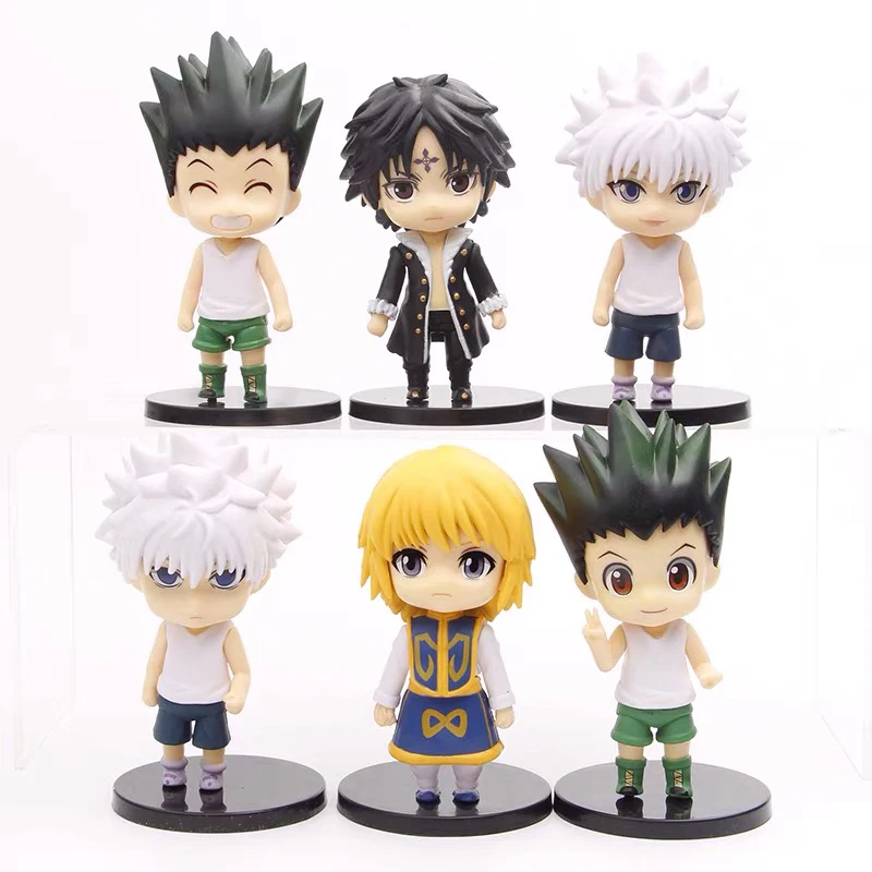 

Hunter x Hunter Аниме Фигурка Гон фриксс & Killua Zoldyck экшн-фигурка Kurapika Hisoka Kulolo Lushilufelu случайный 1 шт.