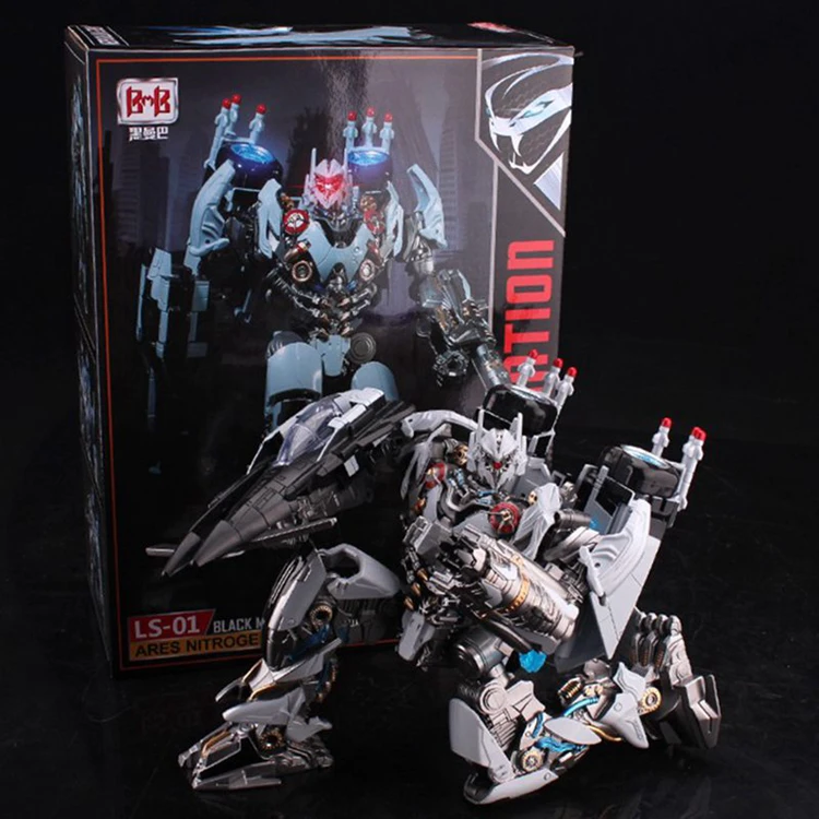 BMB LS01S Seibertron Ghost Nitro Zeus трансформация Черная Мамба LS-01 KO фигурки из сплава металла робот коллекция детский подарок игрушки