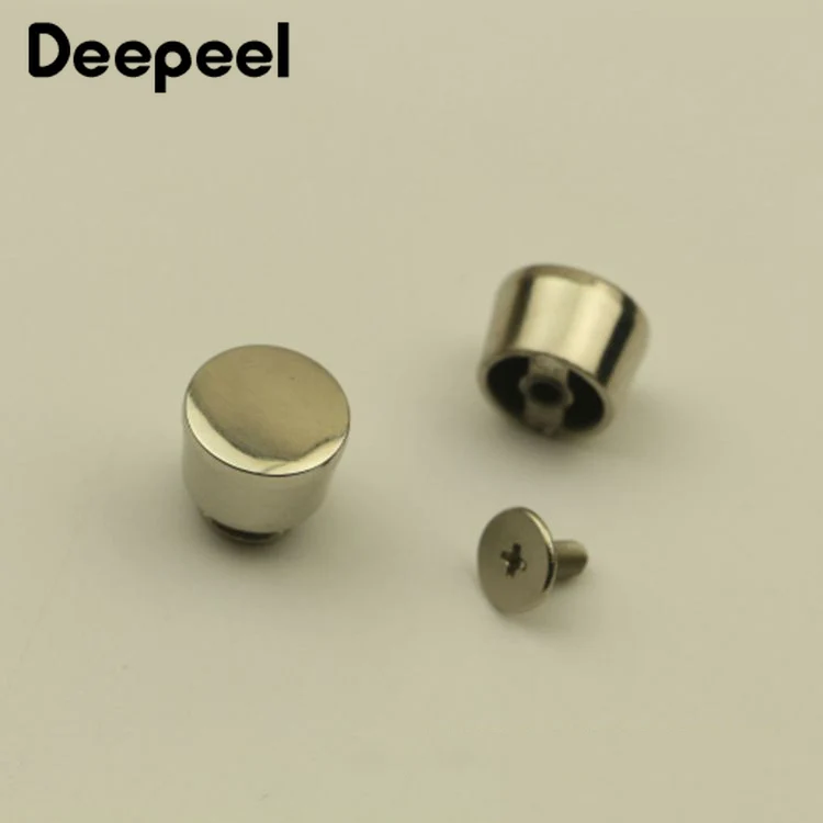 Deepeel 12x11x8 мм с круглым носком заклепками винт сумки декоративные кнопки шпильки