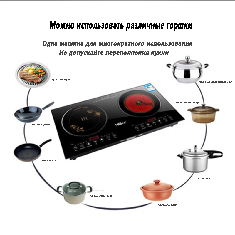 Комплект аксессуаров 2200 Вт + 2200Вт|Встраиваемые варочные панели| |