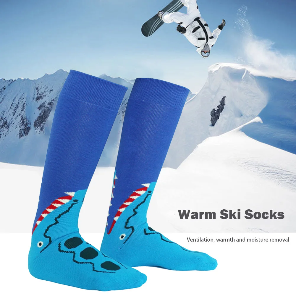 

Winter Warm Thermal Ski Socks Men Women Kids Thick Skiing Stockings Outdoor Sports Snowboard Fitness Footwear Leg Warmers