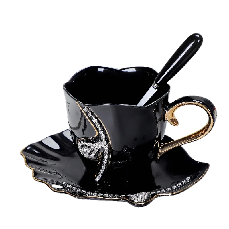 Бриллианты оригинальный подарок для влюбленных чайные чашки 3D керамические