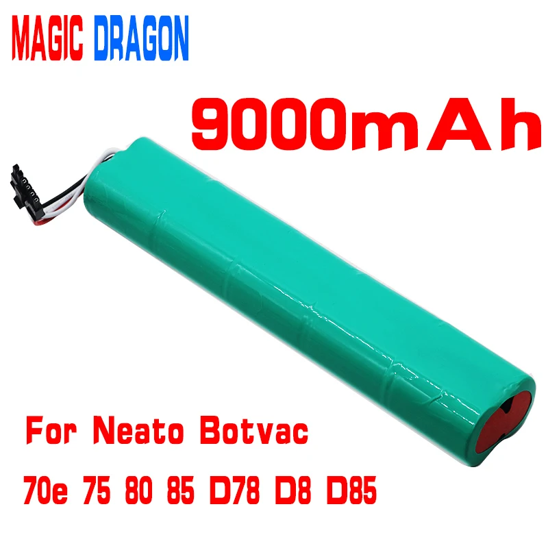 Аккумуляторная батарея для пылесосов Neato Botvac 9000 мАч 6000 12 В Ni-MH 70E 75 80 85 D75 D8 D85 |