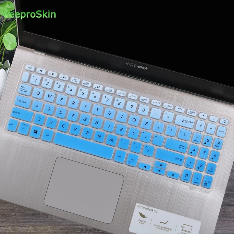 Силиконовая клавиатура кожного покрова для ASUS VivoBook x509j x509jb X509FB X509FJ X509f X509FA X509FL X509UA