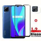 Защитное стекло для камеры Oppo Realme C15, закаленное стекло, Защитная пленка для объектива экрана, для Realme C 15, C15, RMX2180