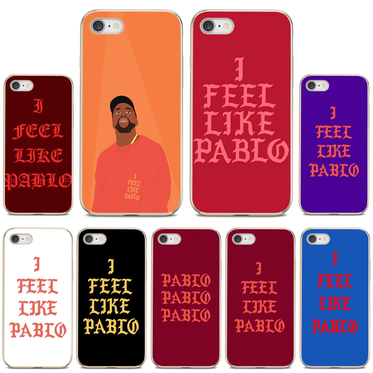 

Soft Covers Kanye West I FEEL LIKE PABLO For iPod iPhone 10 11 12 Pro Mini 4S 5S SE 5C 6 6S 7 8 X XR XS Plus Max 2020