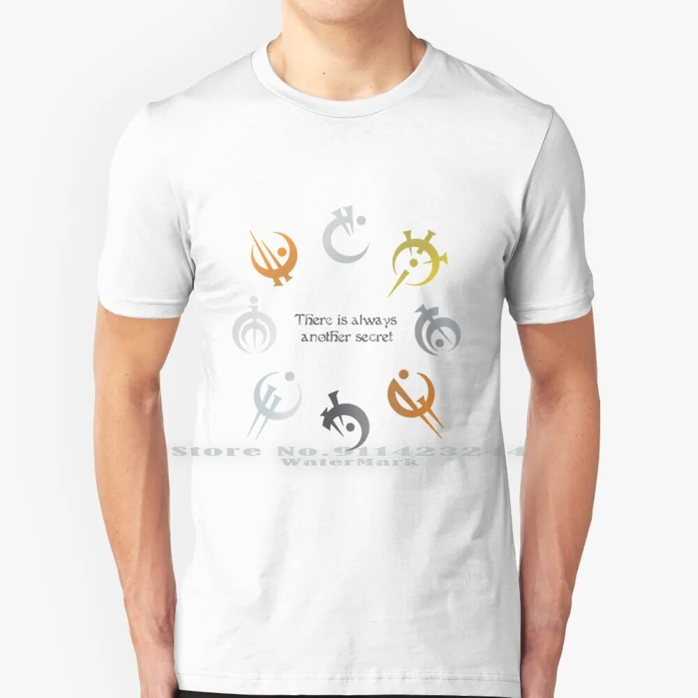 

Mistborn Allomantic Metals T Shirt Cotton 6XL Mistborn Metals Allomancy Scadrial Secrets Copper Tin Zinc Bronze Brass Iron