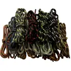 Длинные шнурки для ботинок 140 - 160 см, круглые шнурки для обуви из полиэстера, в стиле унисекс