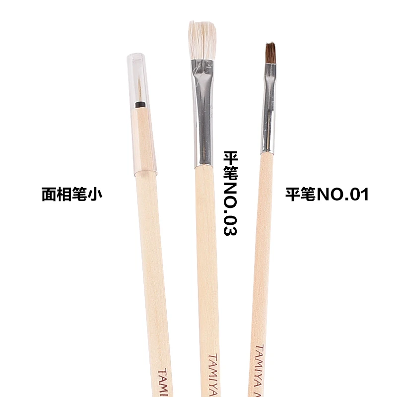 Tamiya 87066 Modeling Paint Brush Basic (3pcs) Set Craft Tool | Инструменты