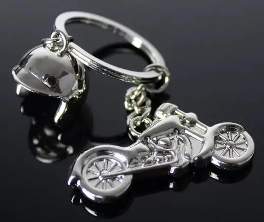 Новинка Лидер продаж шлема мотоцикла металлические брелки мини мотоциклетные