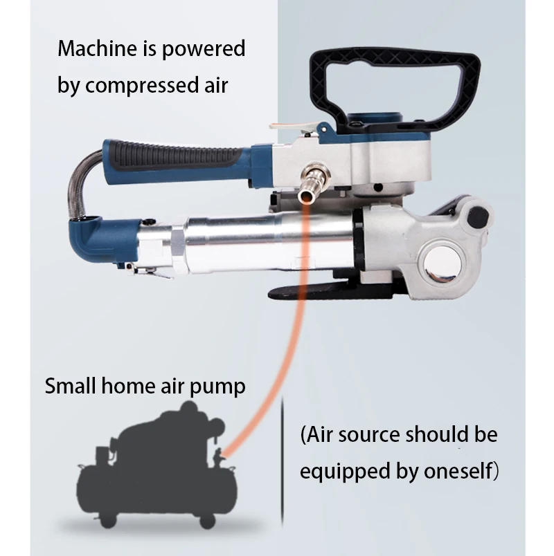 Ручной пневматический упаковщик автоматическая машина для обвязки пластика и