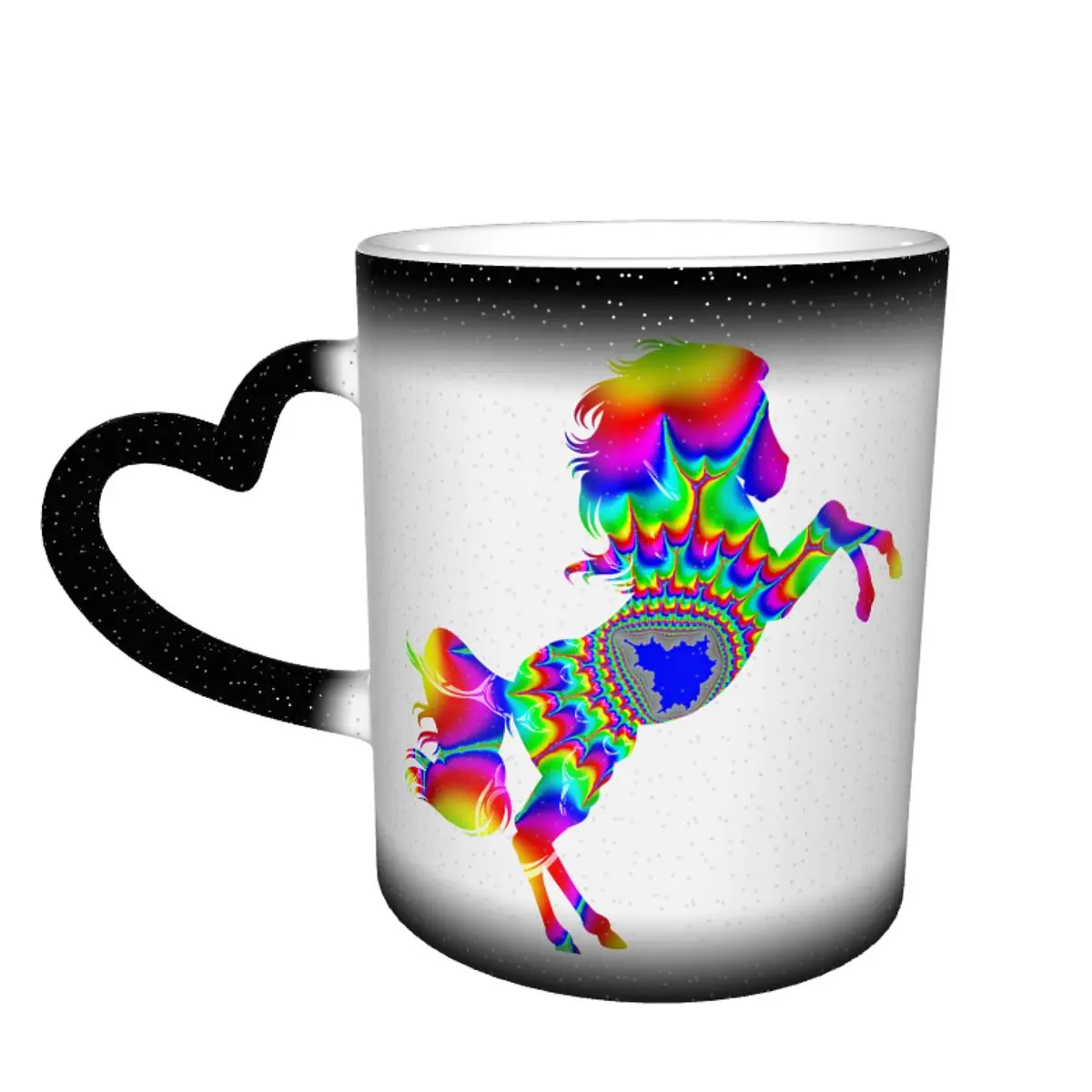 

Pony Mug Wholesale Fun Mug Porcelain Cereal Color Changing Cups