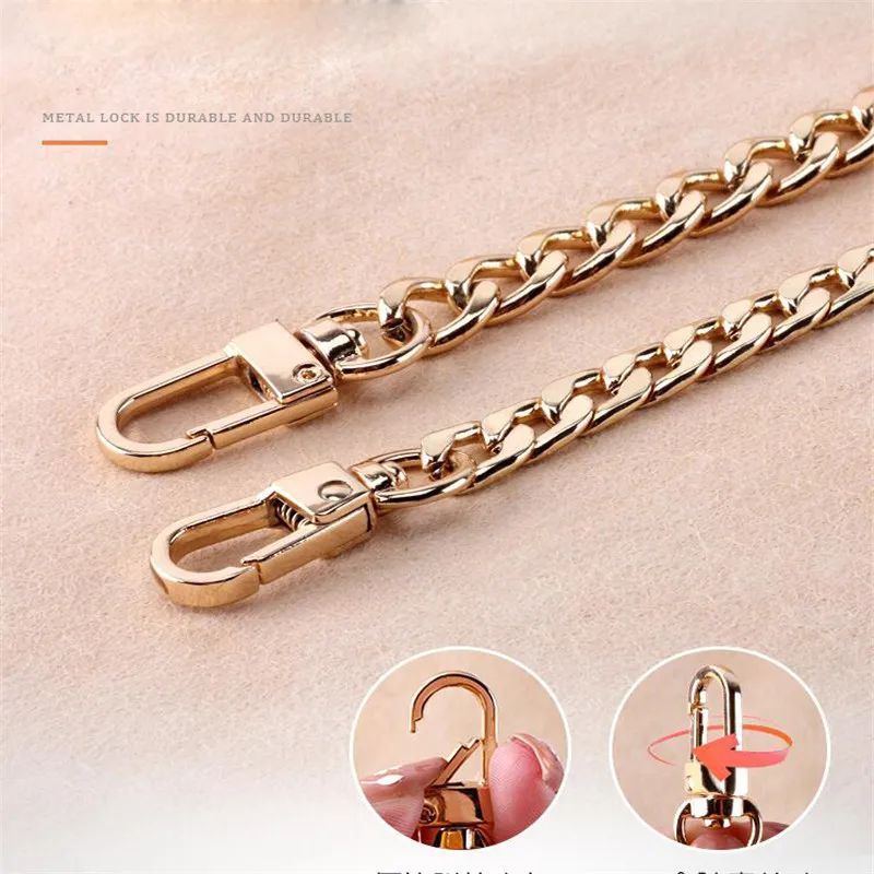 Длинный ремешок 120 СМ Сумочка с металлической цепочкой ручка сменная цепь сумка