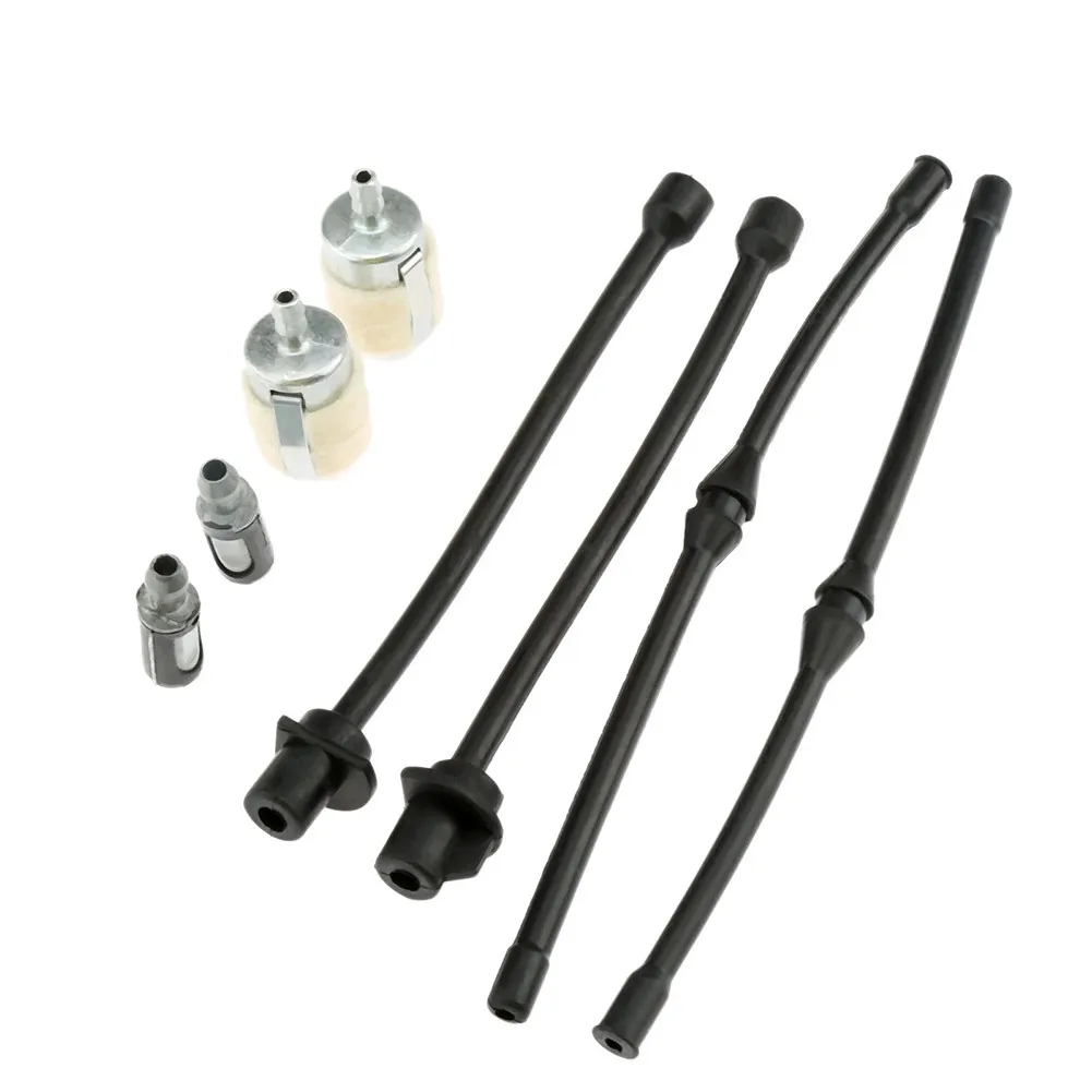 8 шт. цепная пила топливная труба масляная топливный Масляный фильтр для 52cc 58cc