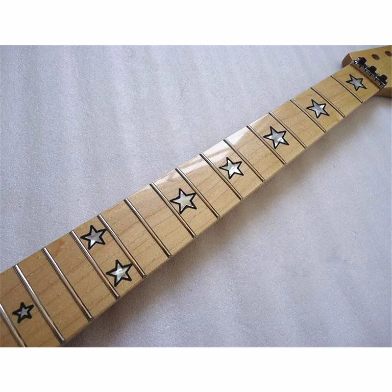 Disado 22 Frets Inlay Star Maple Electric Guitar Neck Guitar Accessories Parts Musical Instruments Can Be Customized enlarge
