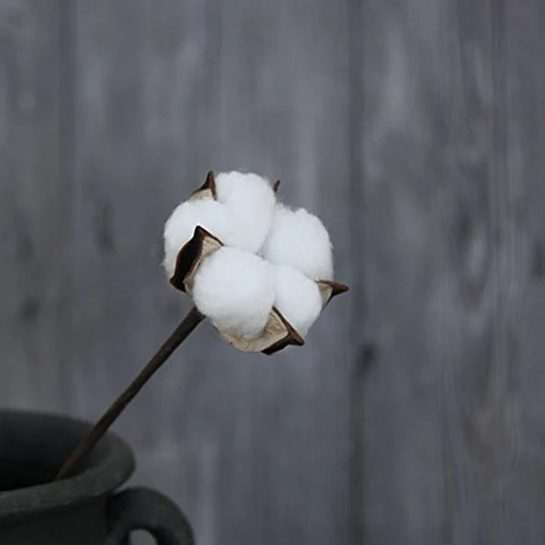 10 штук в упаковке искусственный хлопок проводной Утюг стержень икебана реквизит