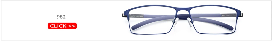 FONEX сплав очки оправа для мужчин Сверхлегкий квадратный близорукость по рецепту очки Металл полная оптическая оправа Безвинтовые очки