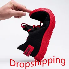Dropshipping Men Sneakers Breathable Casual No-slip Men Vulcanize Shoes Male Lace Up Wear-resistant Shoes Tenis Masculino