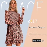 jarlrysberg womens autumn 2021 floral print stretch dress o neck long sleeve casual a line mini party elegant dresses for women