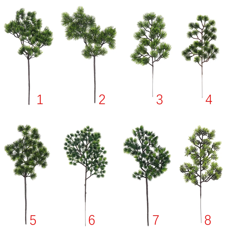 Christmas Green Artificial Tree Wedding Home Decor Floral Arrangement Fake Plant Pine Branches | Дом и сад