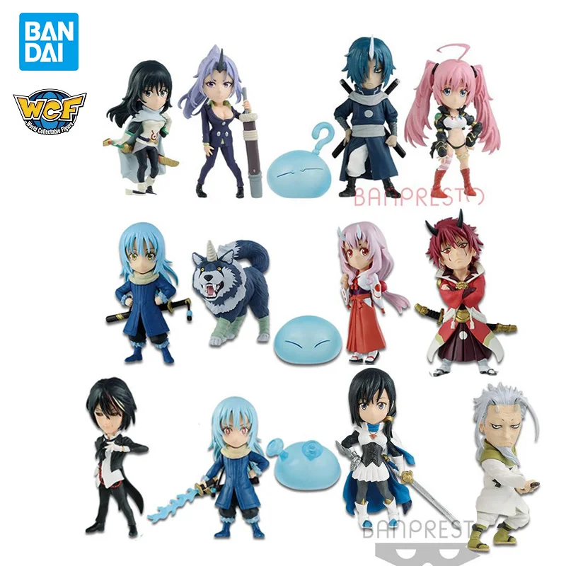 

Фигурка аниме Banpresto Wcf Vol.1/в наличии, 7 см, в тот раз, когда я перевоплотился в слайм, ПВХ, модель, игрушки