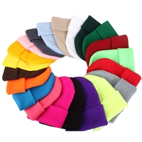 candy color hats knitted hat unisex beanie autumn winter soft warm men women skull cap gorro caps beanies