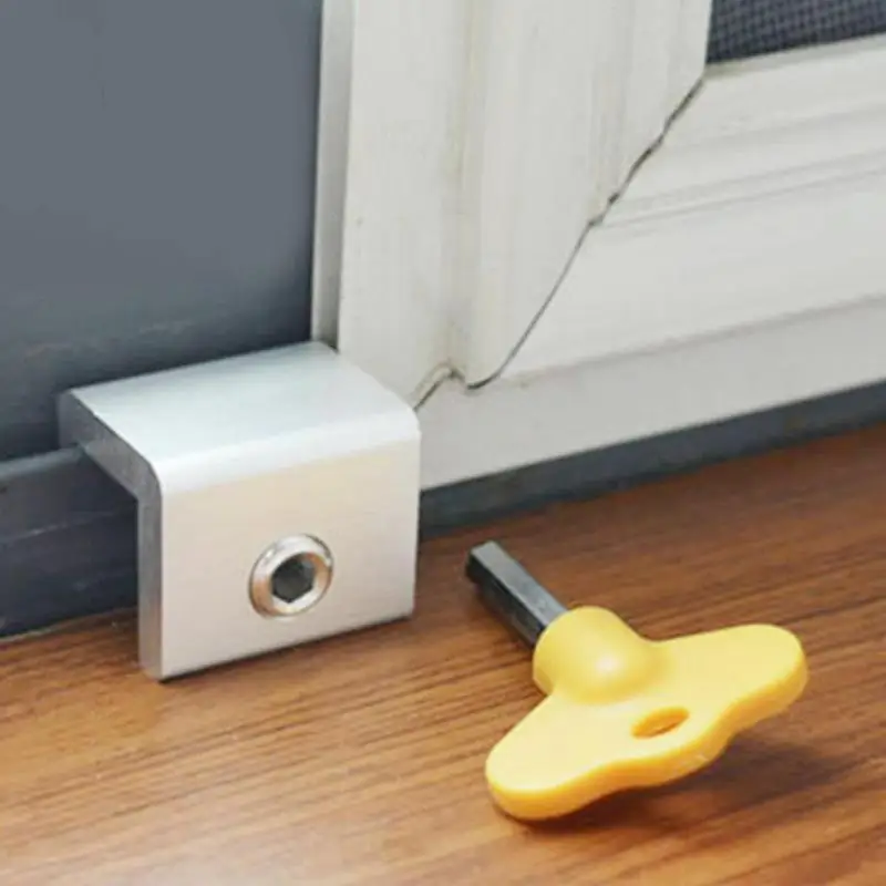 Оконная заглушка для экрана раздвижное окно алюминиевый Противоугонный