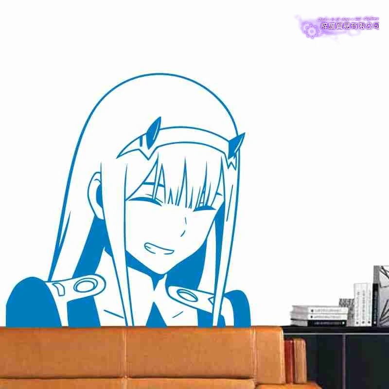 DARLING in the FRANXX Наклейка на стену 002 виниловые наклейки декор украшение дома аниме