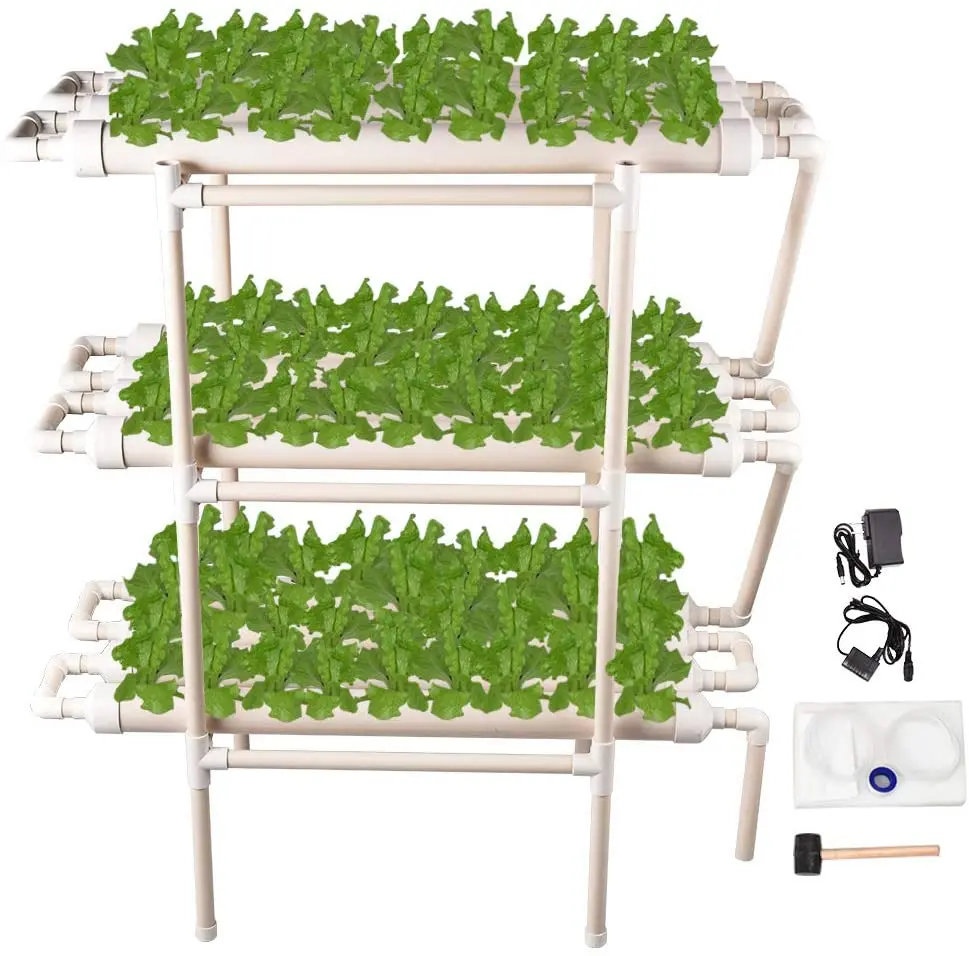 

Hydroponic Site Grow Kit 108 Plant Locations Garden Plant System Vegetables Tool Box Soilless Cultivation Plant Grow Kits
