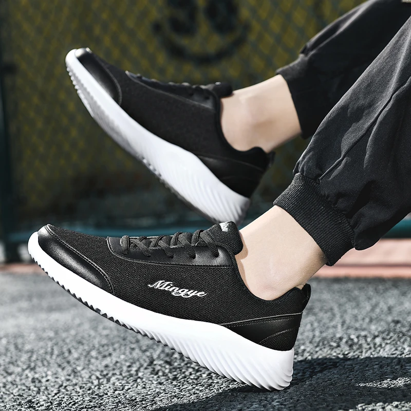 

2021 New Men Casual Shoes Lac-up Men Shoes Lightweight Comfortable Breathable Sneakers Tenis Masculino Zapatillas Hombre Plus 46