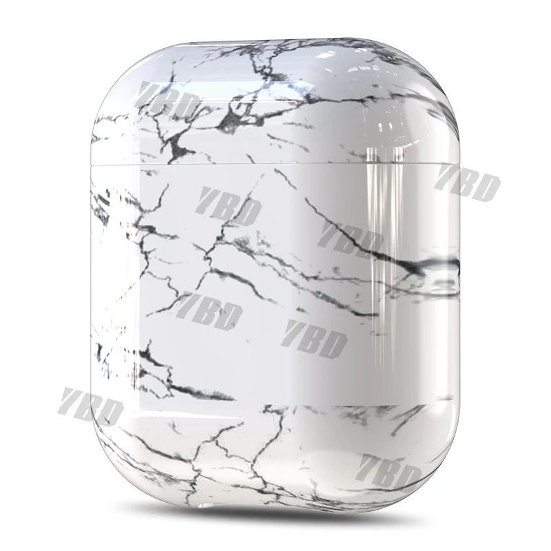 YBD чехол для оригинального Apple Airpods Pro Чехол под мрамор для Airpods 2 1 чехол Аксессуары для наушников Air Pods Чехол Коробка Coque