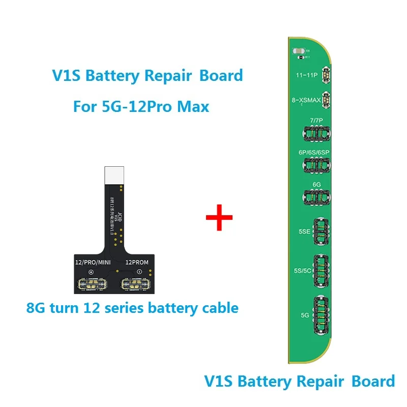 

JC V1S Battery Repair Board Flex Cable for iPhone 11-12 Pro Max Repair r Battery Read Write Remove Error Health Warning