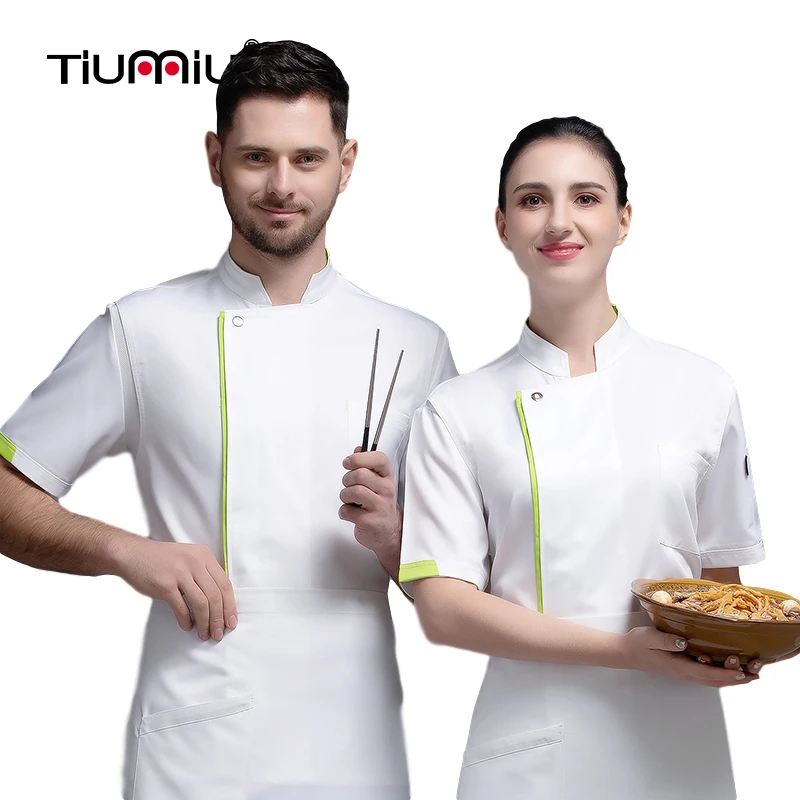 Куртка для шеф повара униформа ресторана и кухни шляпа кейтеринга готовки фартук