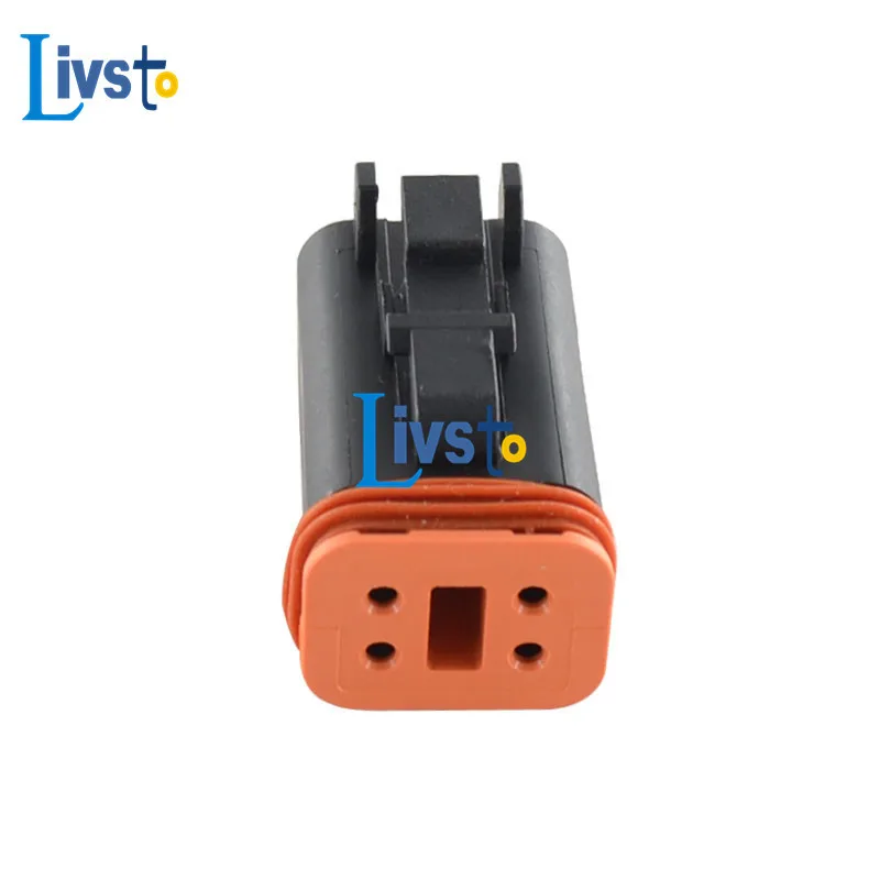 Deutsch Auto DT 4 Pin Way черный Электрический проводной разъем улучшенное уплотнение
