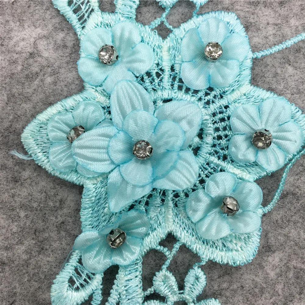 Кружевной воротник DIY модная вышивка аппликация Ткань кружево декольте украшения декоративные аксессуары для одежды Скрапбукинг