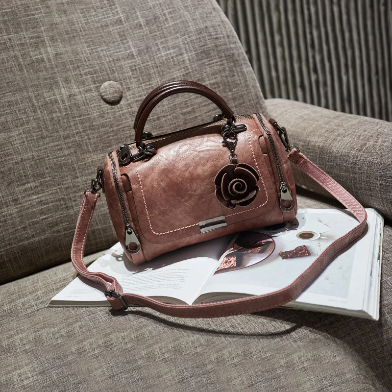 1 шт. кожаные женские сумки новинка 100 сумка на одно плечо из мягкой кожи стильная