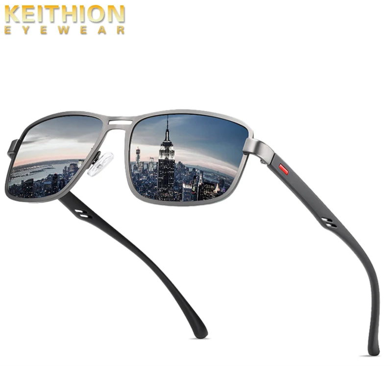 KEITHION роскошные дизайнерские поляризованные солнцезащитные очки мужские