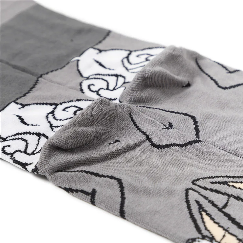 6 шт. унисекс хлопковые носки с рисунком багса Банни анти пот трение аниме