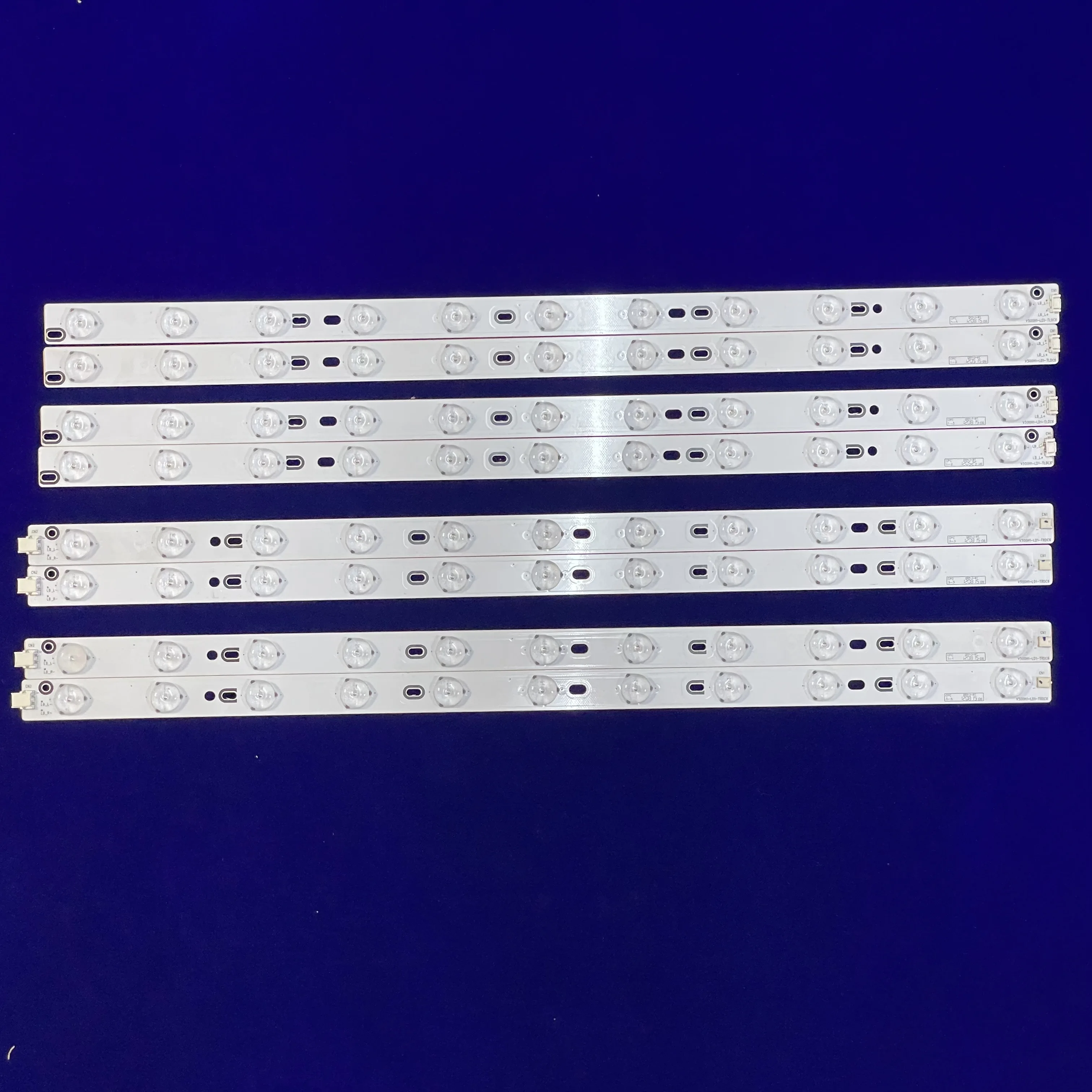 8шт светодиодная лента подсветки для 50L2200U 50LB45RQ 50M2U V500H1-LD1-TLDC6 V500H1-LD1-TRDC6