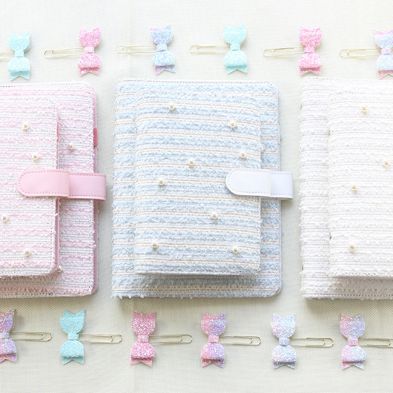 Оригинальный перламутровый чехол Domikee милый многоразовый блокнот органайзер с 6